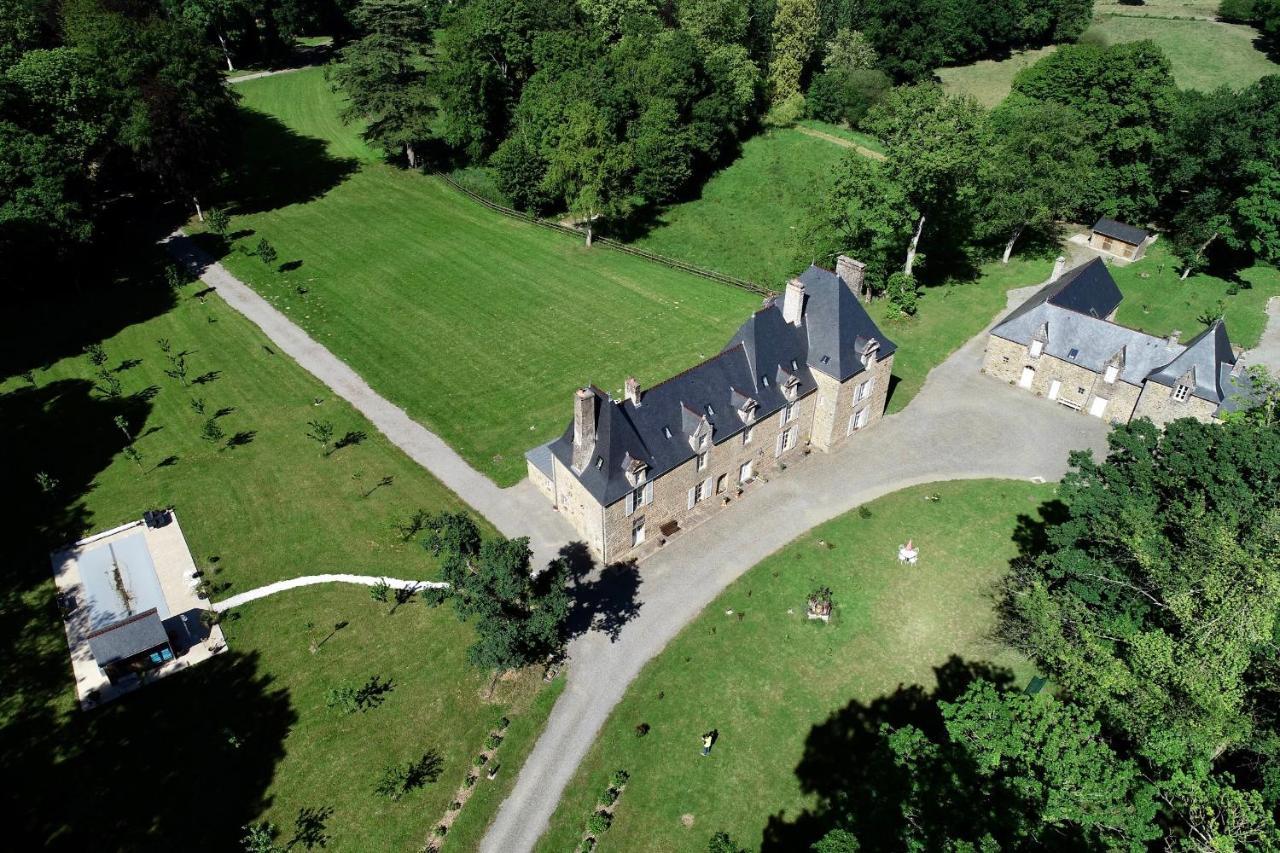 Chambres D'Hotes Chateau De La Croix Chemin Saint-Leger-des-Pres Kültér fotó