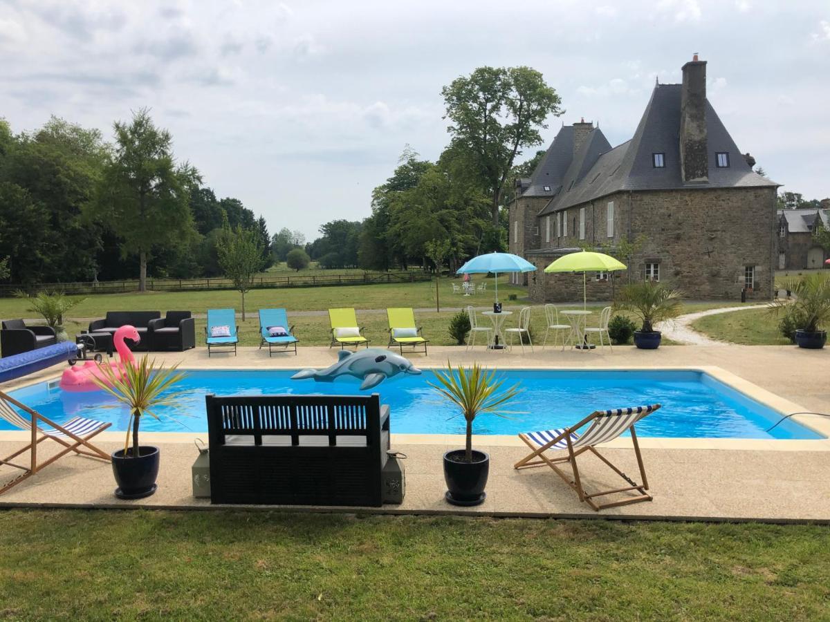 Chambres D'Hotes Chateau De La Croix Chemin Saint-Leger-des-Pres Kültér fotó